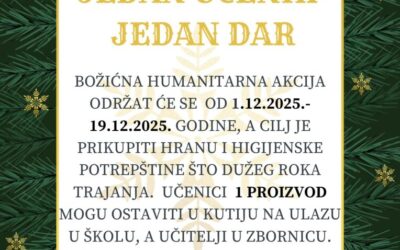 BOŽIĆNA HUMANITARNA AKCIJA!